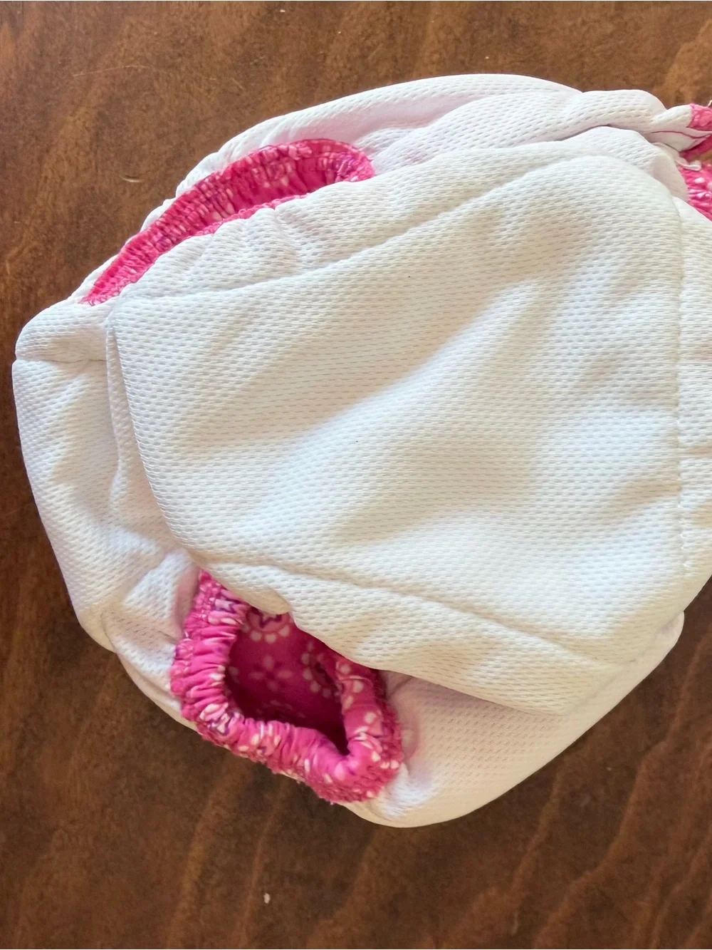 i play. Bright Pink Floral Diaper Cover